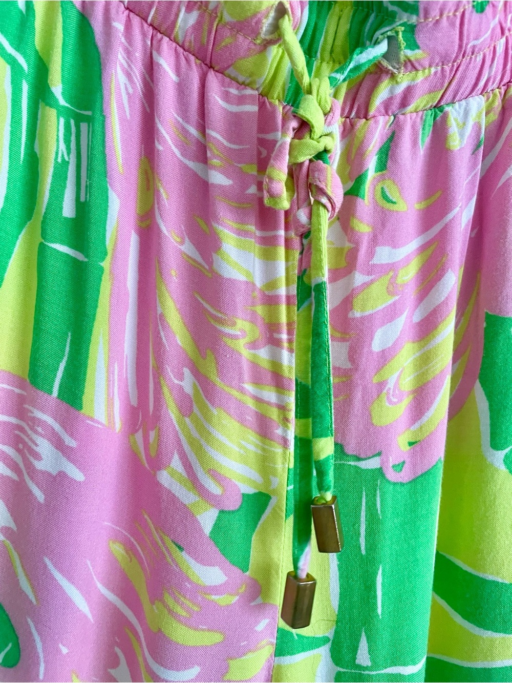 🌴 NWOT Lilly Pulitzer for Target Plus Size Tropical Print Wide-Leg Pants 🌴 - Picture 4 of 7